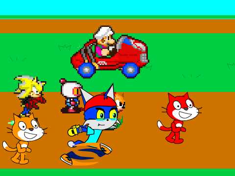 Add yourself racing ScratchU8 remix remix remix