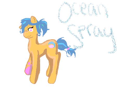 MLP Ponysona: Ocean Spray