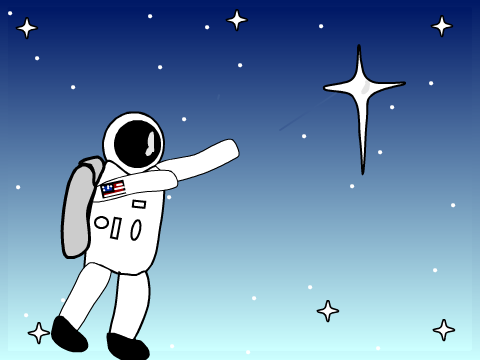 100+ Art Contest entry.Reach For the Stars!