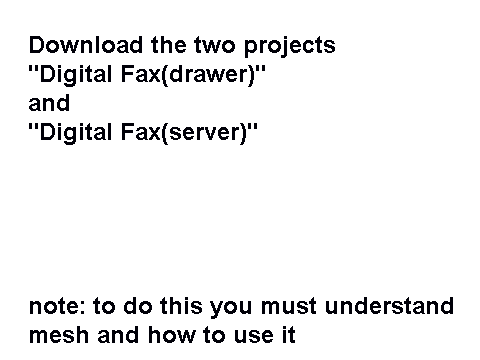 Digital Fax(tutorial)