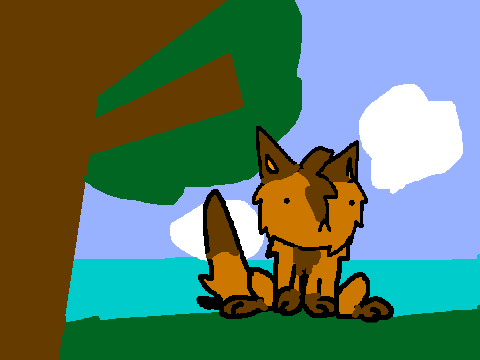 Tiger gets stuck in a tree