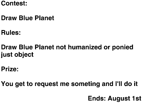CONTEST [OVER]