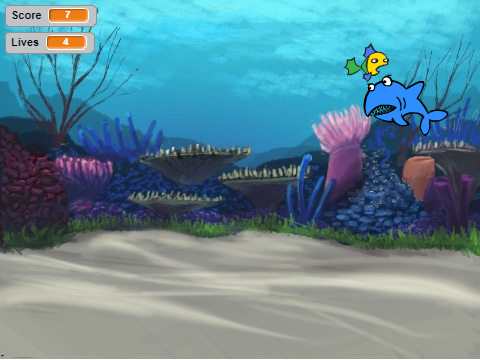 Shark and Fish-Stage 3