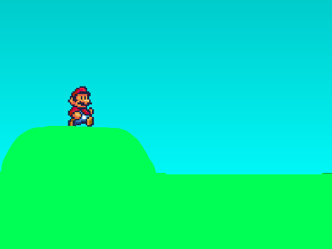 MARIO scroller starter