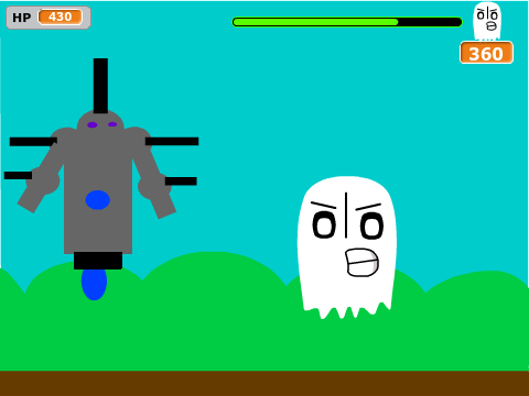 Bulletross VS Napstablook: Part 3 [The Tables Have Turned]