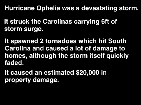 Hurricane Ophelia