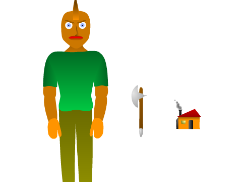 Graphics for Level Hero (No game)
