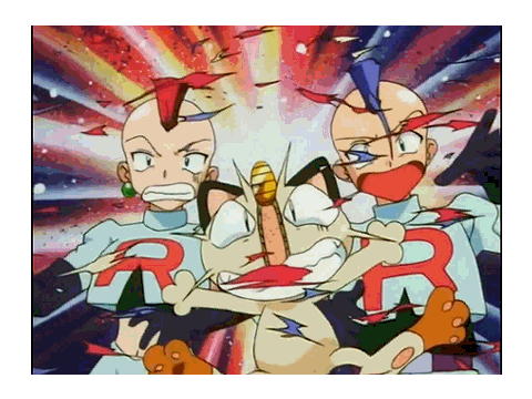 Team rockets new hairstyle. Great job scyther!