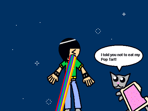 Barfin' up Rainbows