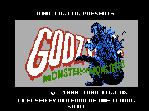 NES Godzilla Creepypasta