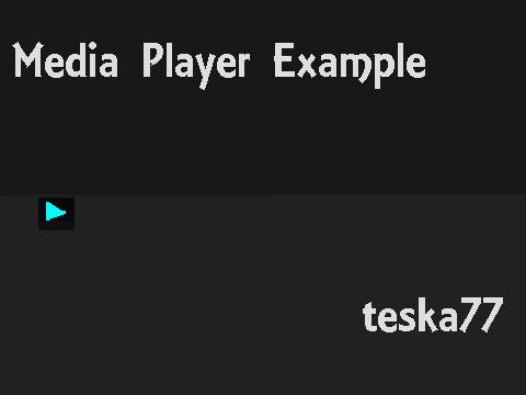 Media Player Example