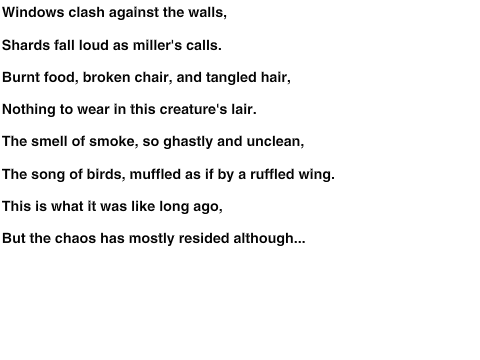 i sung the poem