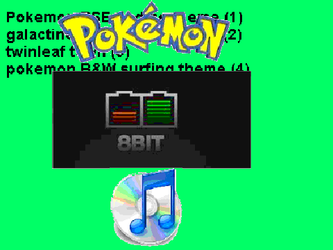 Pokemon video game 8-bit remixes