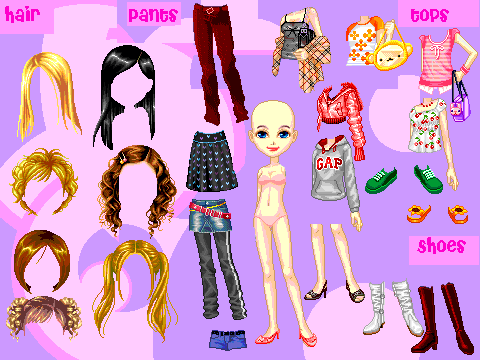 Cute Dress Up game