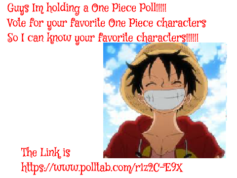 One Piece Poll!!!!!