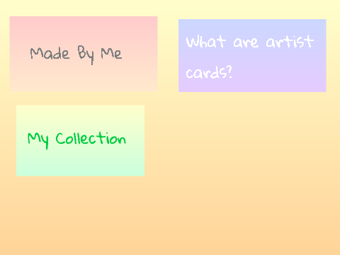 == Artist Cards ==