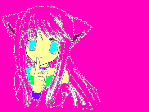 Anime Coloring Page|| 31 Days Of Halloween remix