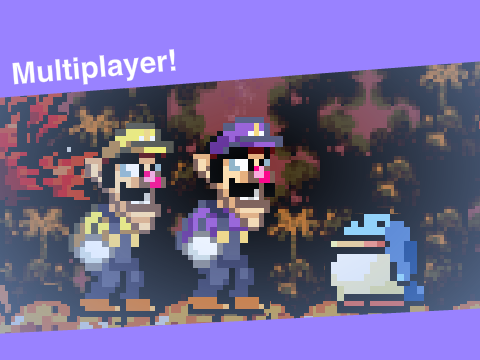 Multiplayer Waluigi