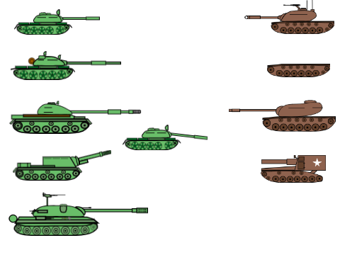 Tank sprites/sounds for my upcoming game