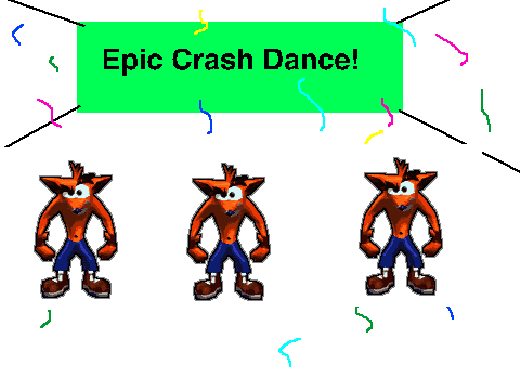 Cool Gifs - {1} - Epic Crash Bandicoot Dance