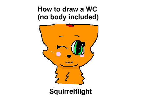 How to draw a WC (no body)