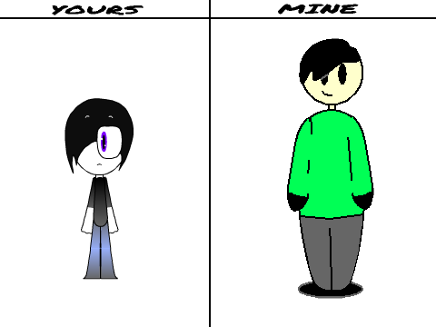 I'll redraw your OC! remix