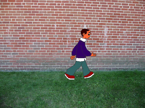 Boy going nowhere