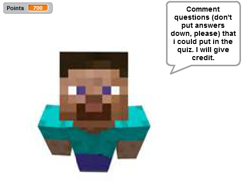 Minecraft Quiz