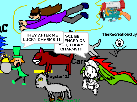 Add Yourself chasing the lepricorn!