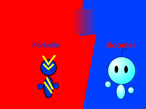 When two universes mix