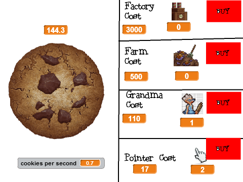 Cookie Clicker By HappyEv3