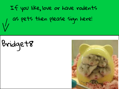 Why are rodents bad? Remix and sign!