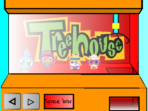 Treehouse Claw vending machine