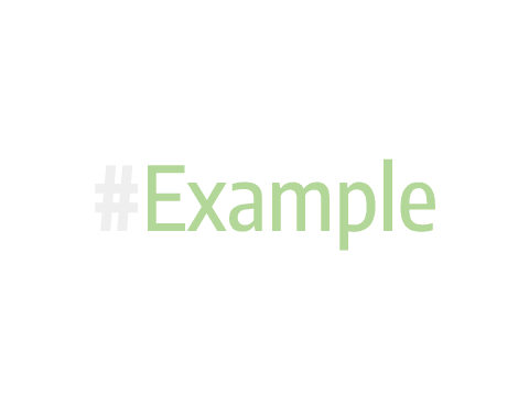 #Example