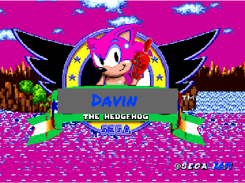 Title Screen Music - Davin the hedgehog 1.03