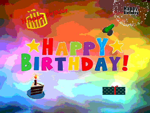 It's my birthday!