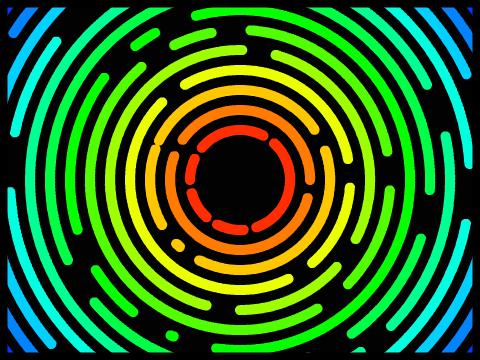 Pen Spining Circle Maze