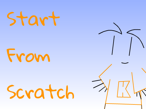 "Start from Scratch" no outro or intro, loops