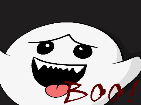 My contest entry for Puhunkats contest./ BOO!