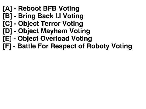 Which Stupid Voting Thing Should I Do Next.