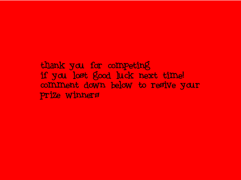 contest results