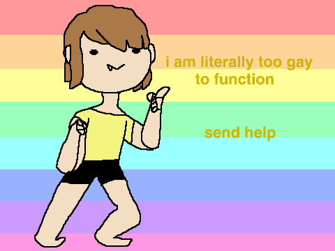 ultimate lesbian (GUYS IM GAY WHY)