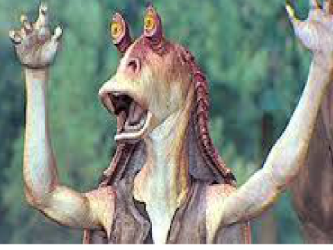 Pelt-A-JarJar