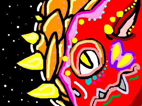 Monster Drawing (Bitmap) 