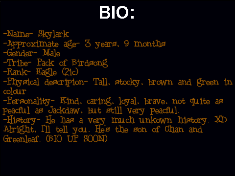 INFECTION- Skylark