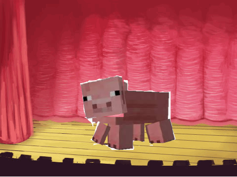 Singin' N' Dancin' Minecraf' Pig!