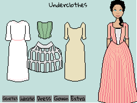 Colonial America Girl (UNFINISHED GAME 1)