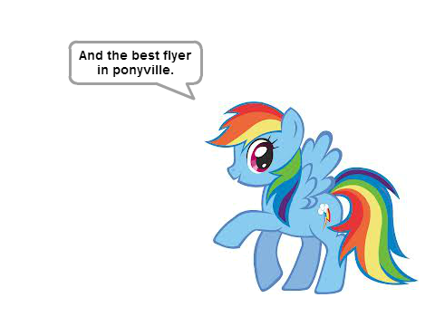 Rainbow Dash,Scratch Pony and Derpy Hooves