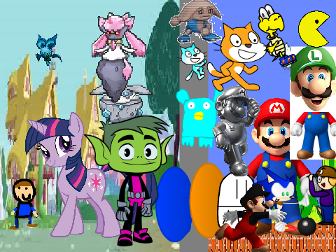 Add yourself in MLP or SMB (UPDATED) remix