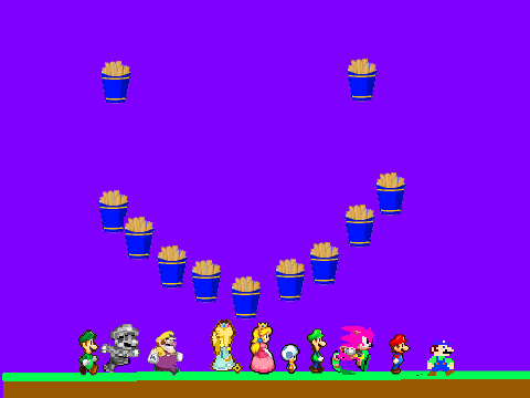 Add yourself in Super Mario 3D World with a new background! remix remix